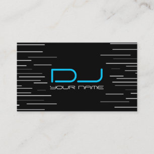 ユニークなDJの名刺 名刺