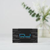 ユニークなDJの名刺 名刺 (スタンド正面)