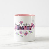 ユニークなMeeMaw ツートーンマグカップ (中央)