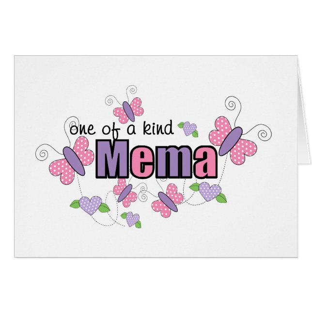 ユニークなMema (正面横)