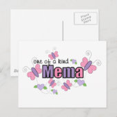 ユニークなMema ポストカード (正面/裏面)