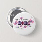 ユニークなMema 缶バッジ (正面&裏面)