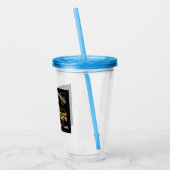 ユニークに設計された1番目の騎兵の分割ギフト アクリルタンブラー (左)