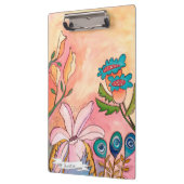 ユニークアーティス絵を描トのファンタジーパーソナライズされた クリップボード (左)