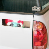 ユニークエレガントシックモダンスタイリッシュな バンパーステッカー (トラック上)