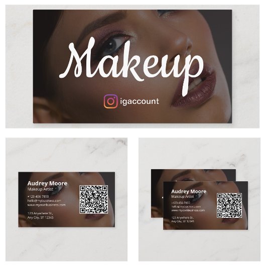 ユニークエレガントトレンディー 名刺