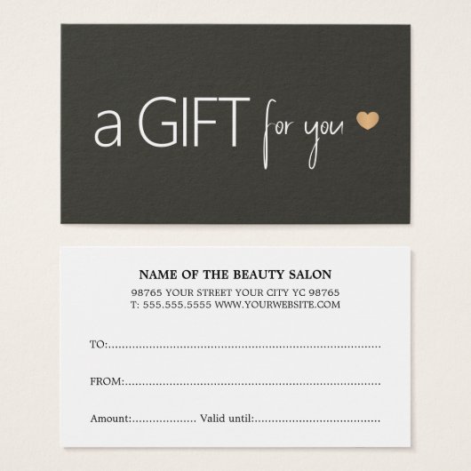 ユニークエレガント油ブラックゴールデンハートアイコン (正面&裏面)