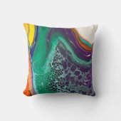 ユニークオリジナルアート抽象芸術装飾用クッション クッション (正面)