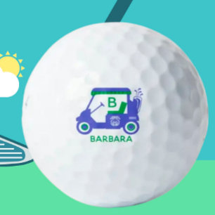 ユニークカスタムゴルフカート名 ゴルフボール