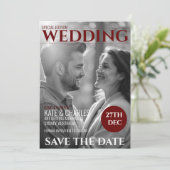 ユニークカスタムスタイル保存 招待状 (スタンド正面)