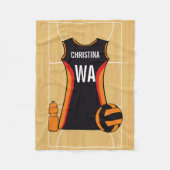 ユニークカスタムデザイン フリースブランケット (正面)