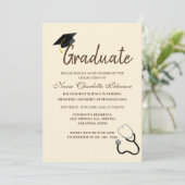 ユニークカスタムナース卒業会 招待状 (スタンド正面)