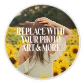 ユニークカスタムパーソナライズされた セラミックノブ (正面)