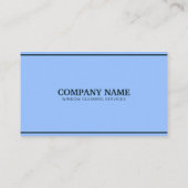 ユニークカスタムブルーウィンドウ 名刺 (裏面)