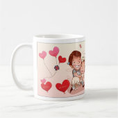 ユニークカスタムマググ コーヒーマグカップ (左)