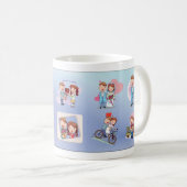 ユニークカスタムマググ コーヒーマグカップ (正面右)