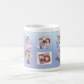 ユニークカスタムマググ コーヒーマグカップ (中央)