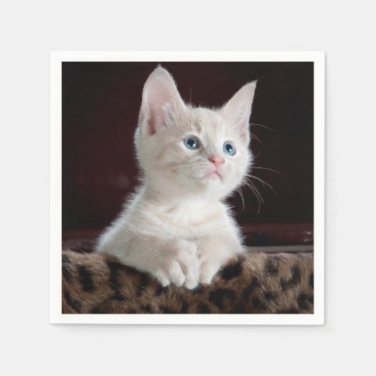 ユニークカスタム写真 スタンダードカクテルナプキン (正面)