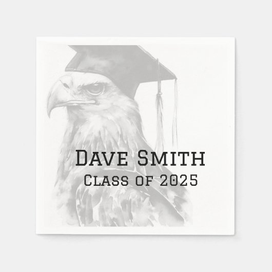 ユニークカスタム卒業紙ナプキン スタンダードカクテルナプキン (正面)