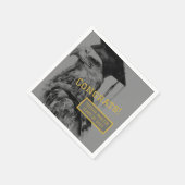 ユニークカスタム卒業紙ナプキン スタンダードカクテルナプキン (角)