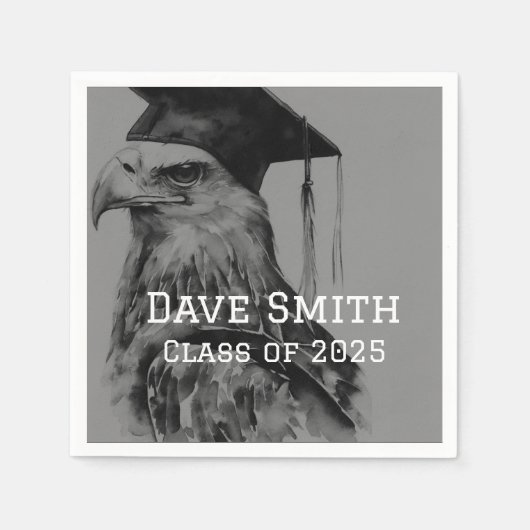 ユニークカスタム卒業紙ナプキン スタンダードカクテルナプキン (正面)