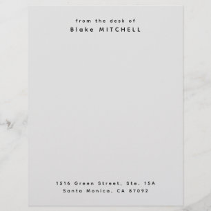 ユニークカスタム文具モノグラム レターヘッド