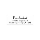 ユニークカスタム署名のアドレパーソナライズされたス セルフインキングスタンプ (デザイン)