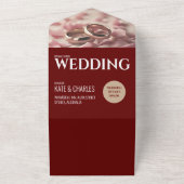 ユニークカスタム雑誌スタイル オールインワン招待状 (外側)