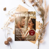 ユニークカスタムMagazineスタイル結婚式招待状 招待状