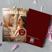 ユニークカスタムMagazineスタイル結婚式招待状 招待状