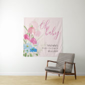 ユニークカラフル春の花 タペストリー (インサイチュ)