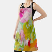 ユニークカラフル母ギフトアイディアオールオーバープリントエプロン エプロン (インサイチュ)