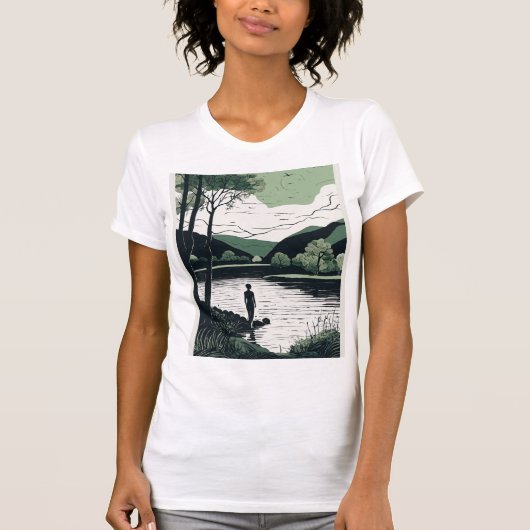 ユニークガールパワーティーTシャツ Tシャツ (正面)