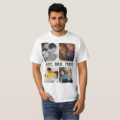 ユニークキュイモダン最高の誕生日ブロ Tシャツ (正面フル)