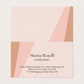 ユニーククラシカルシンプルミニマル平野 名刺 (外部フラット)