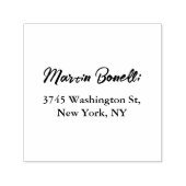 ユニーククラシック名シンプル書名 セルフインキングスタンプ (デザイン)