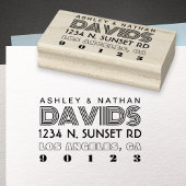 ユニーククリエイティブ層フォントスタイルアドレモダンス ラバースタンプ