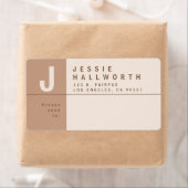 ユニーククリエイティブ差出人住所出荷 ラベル (インサイチュ)