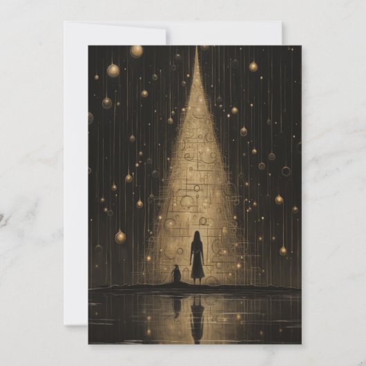 ユニーククリスマスカード – クリスマスカードスケッチ シーズンカード (正面)