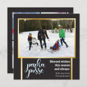 ユニーククリスマス🎄パルカポッセフェスティバルカード シーズンカード (正面/裏面)