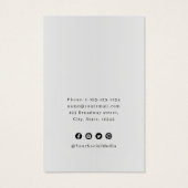 ユニーククールカスタムポートレート (裏面)