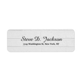 ユニークグレーの壁モダンエレガント文字の手書き ラベル