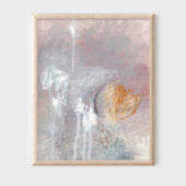 ユニークグレーモダンミニマル抽象芸術アートポスター ポスター