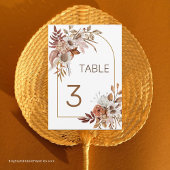 ユニークシンプルScript Photo結婚のテーブル番号 サンキューカード