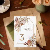 ユニークシンプルScript Photo結婚のテーブル番号 サンキューカード