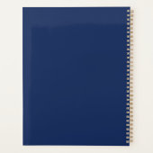 ユニークスタイリッシュカラフル抽象芸術 プランナー手帳 (裏面)