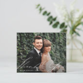 ユニークスタイリッシュサンキューカード (スタンド正面)