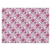 ユニークスタイリッシュフローラヴィンテージパターン テーブルクロス (正面(横))