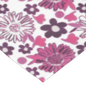 ユニークスタイリッシュフローラヴィンテージパターン テーブルクロス (アングル)