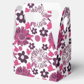 ユニークスタイリッシュフローラヴィンテージパターン フェイバーボックス (オープン)